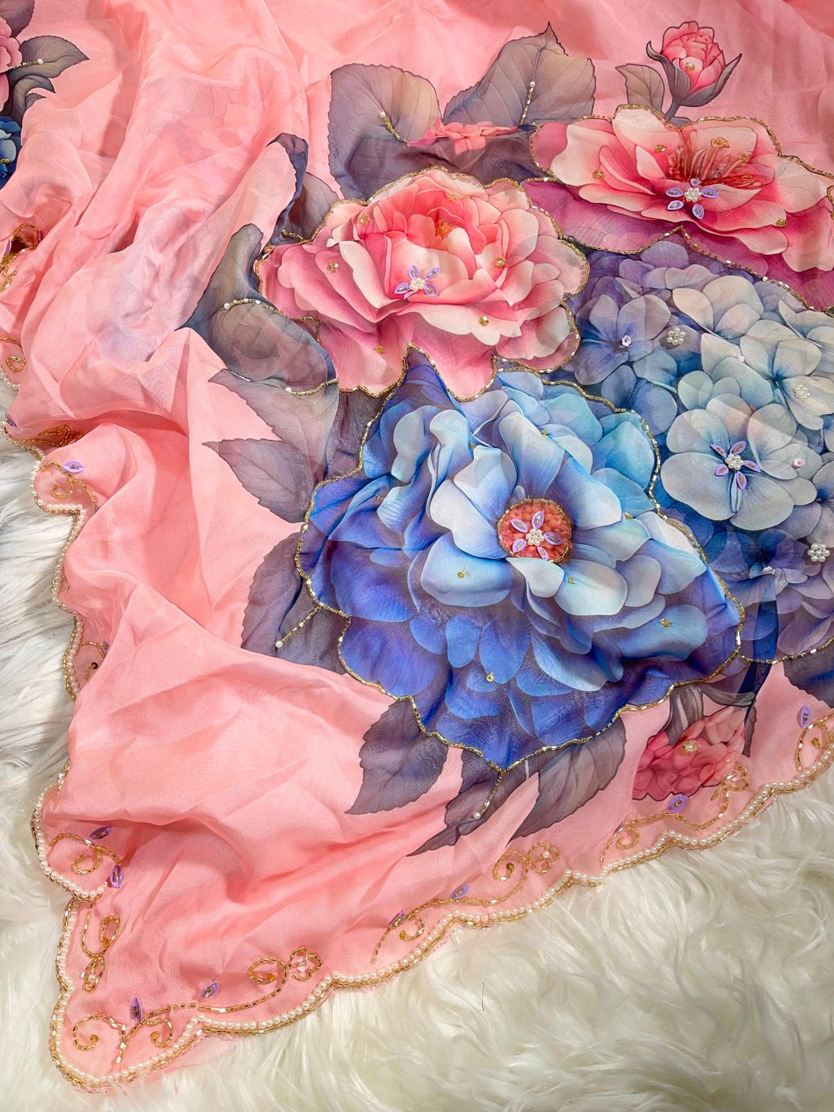 Pure Soft Teby Silk Saree
