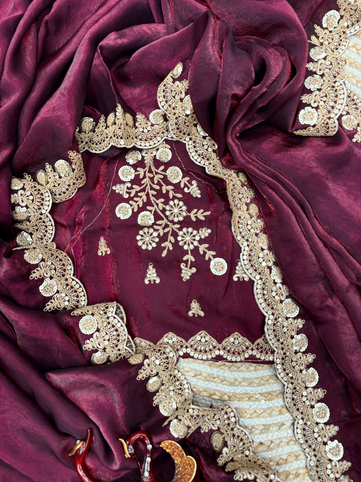 Heavy space Silk  Saree