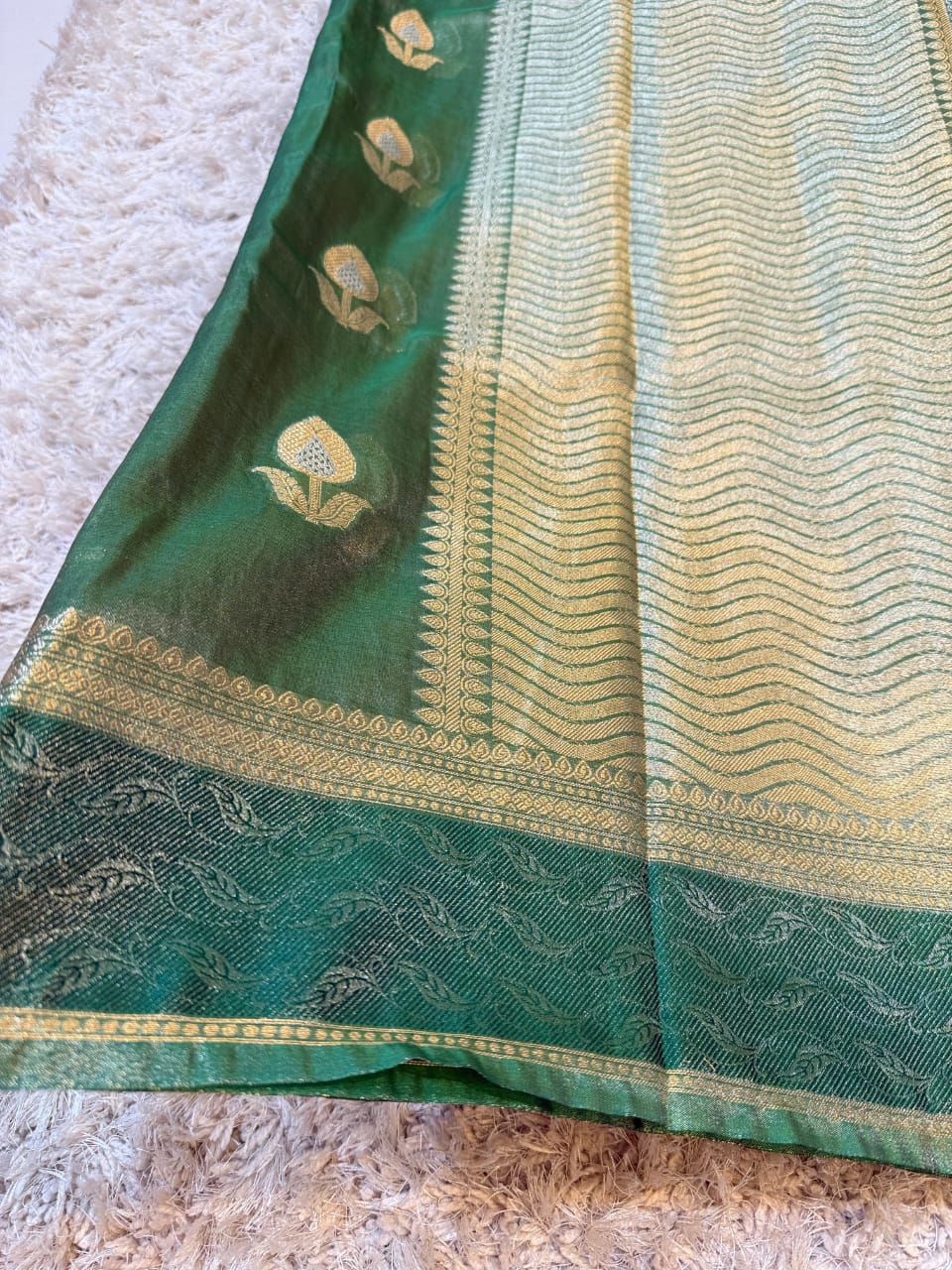 BANARASI SOFT KATAN TISSUE SILK SAREE