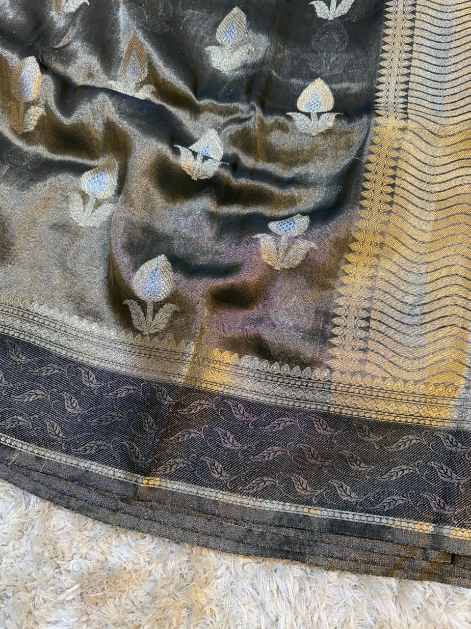 BANARASI SOFT KATAN TISSUE SILK SAREE