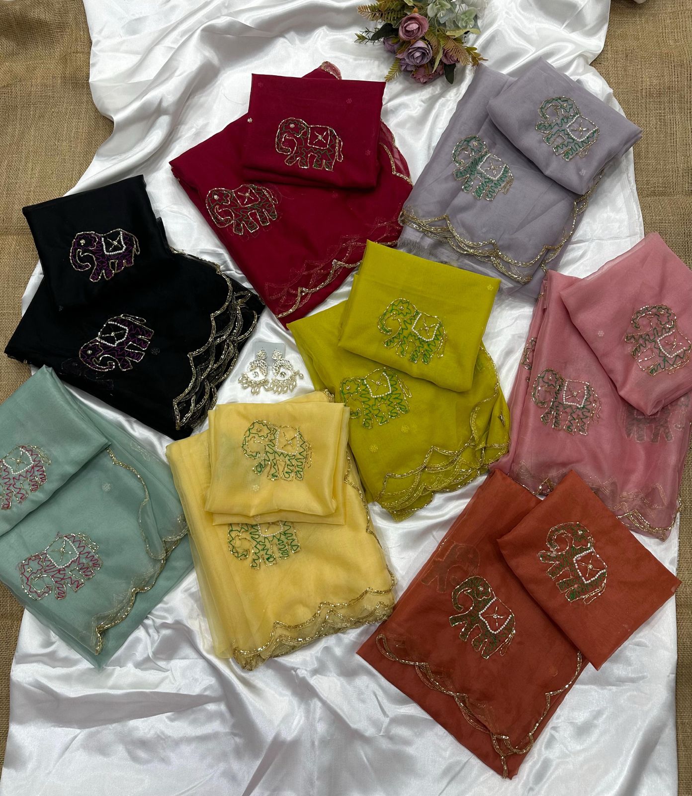 Soft Pure Organza Saree