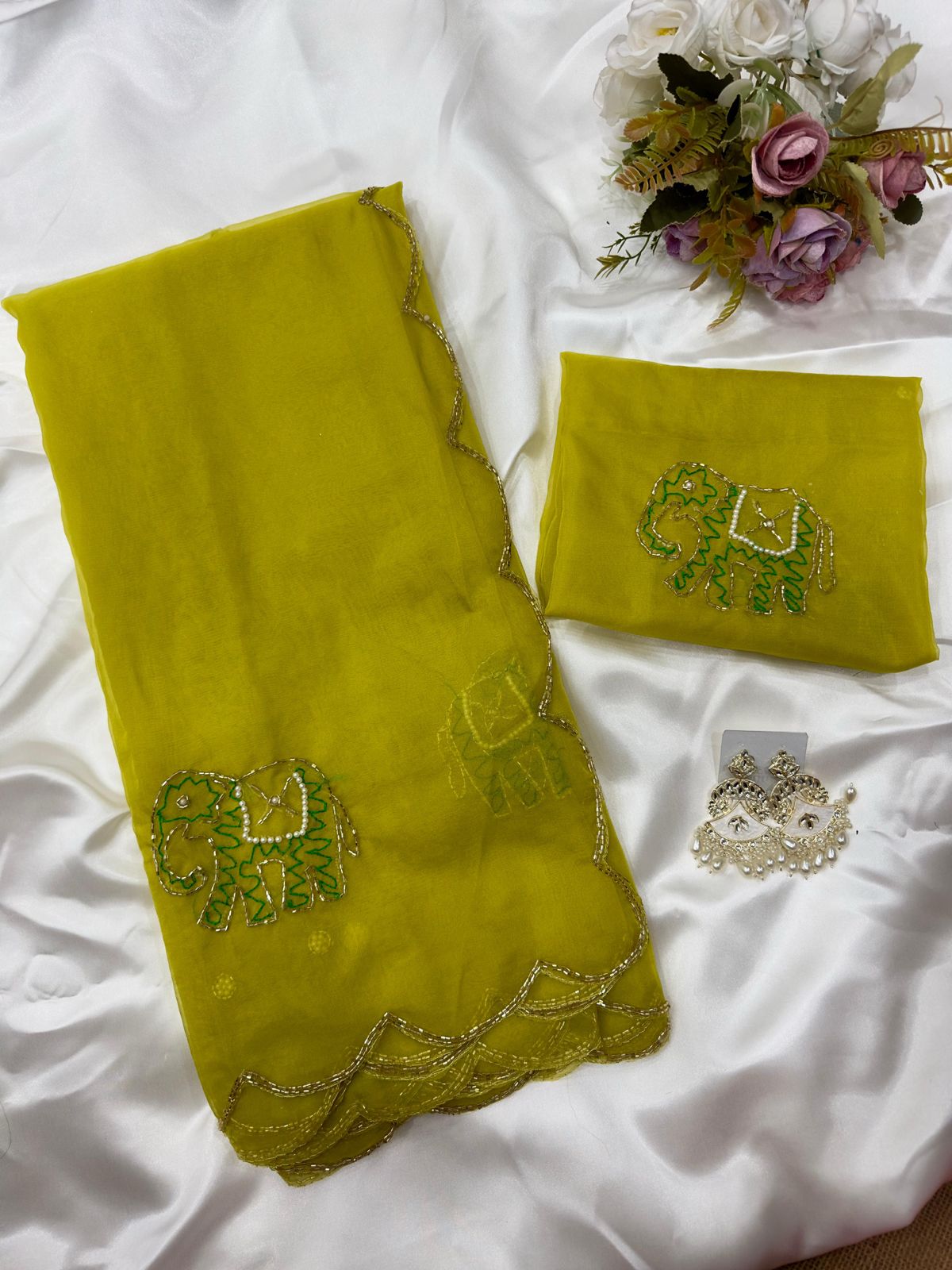 Soft Pure Organza Saree