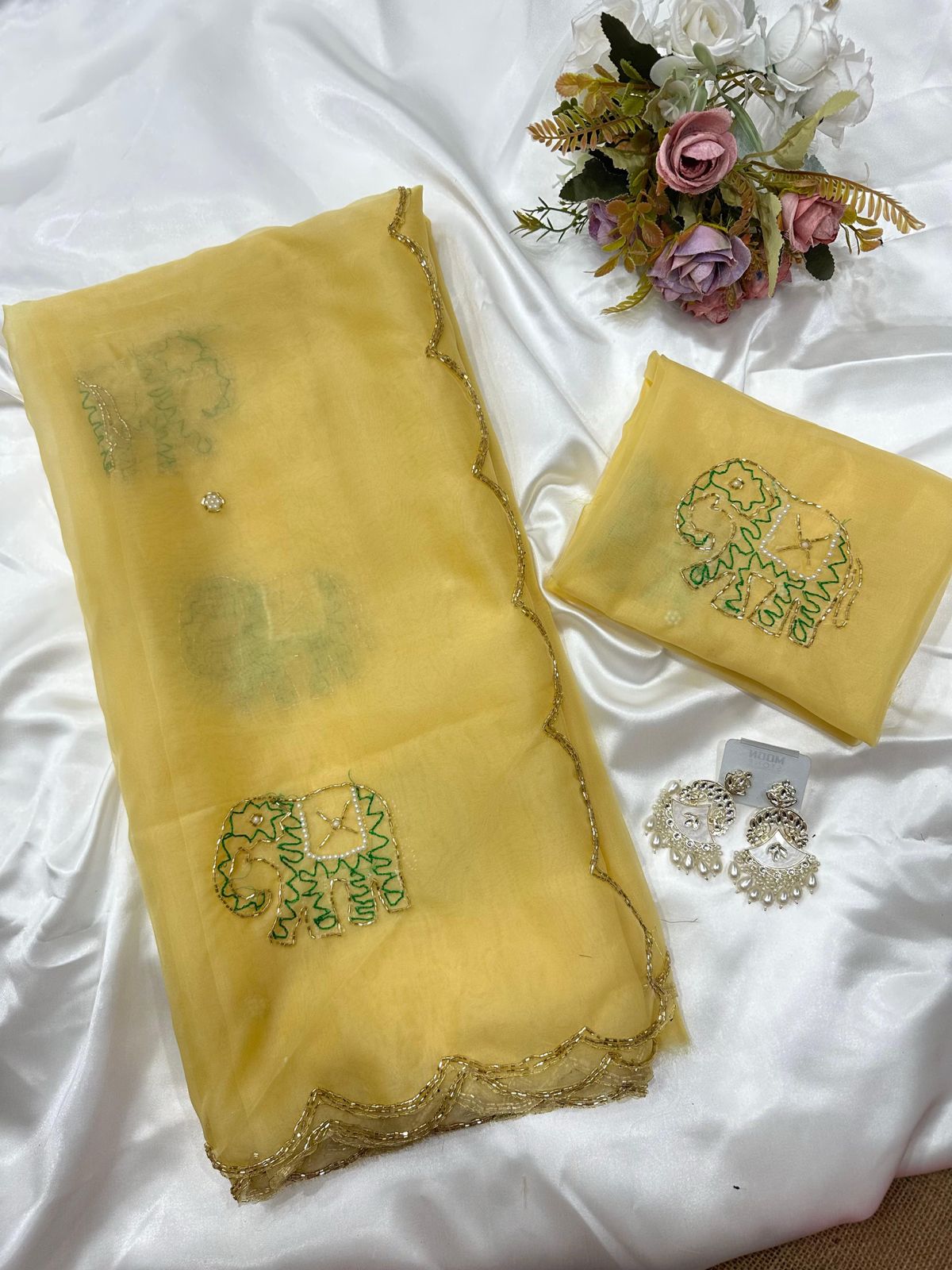 Soft Pure Organza Saree