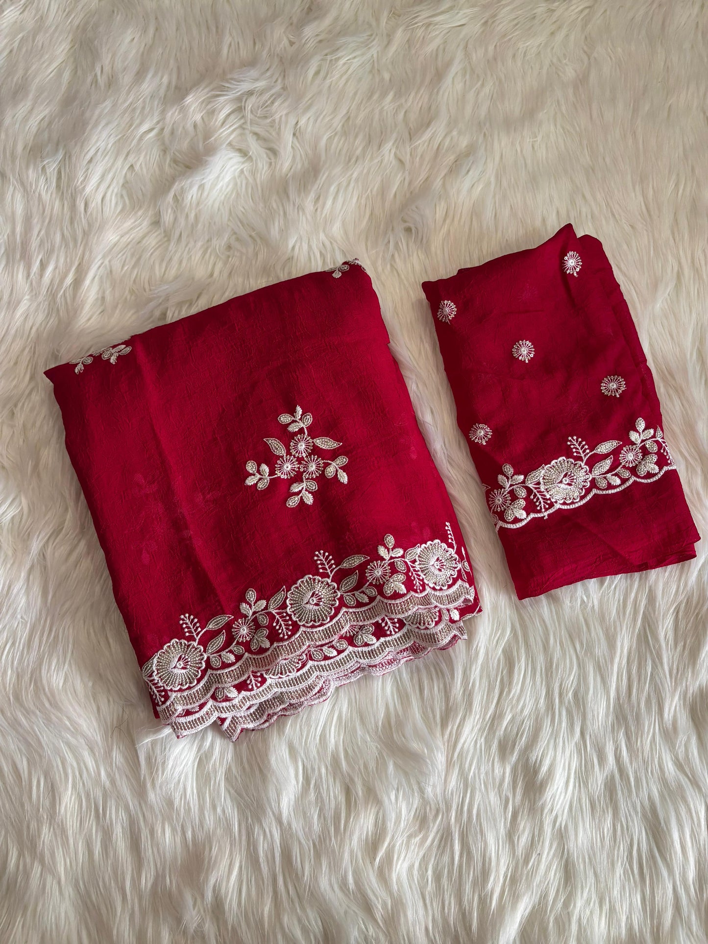 Crush Silk Saree