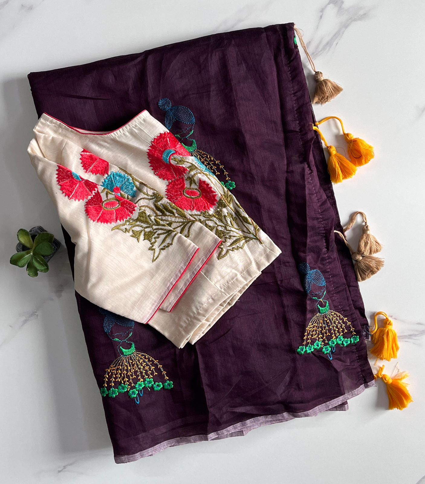 Premium chanderi saree