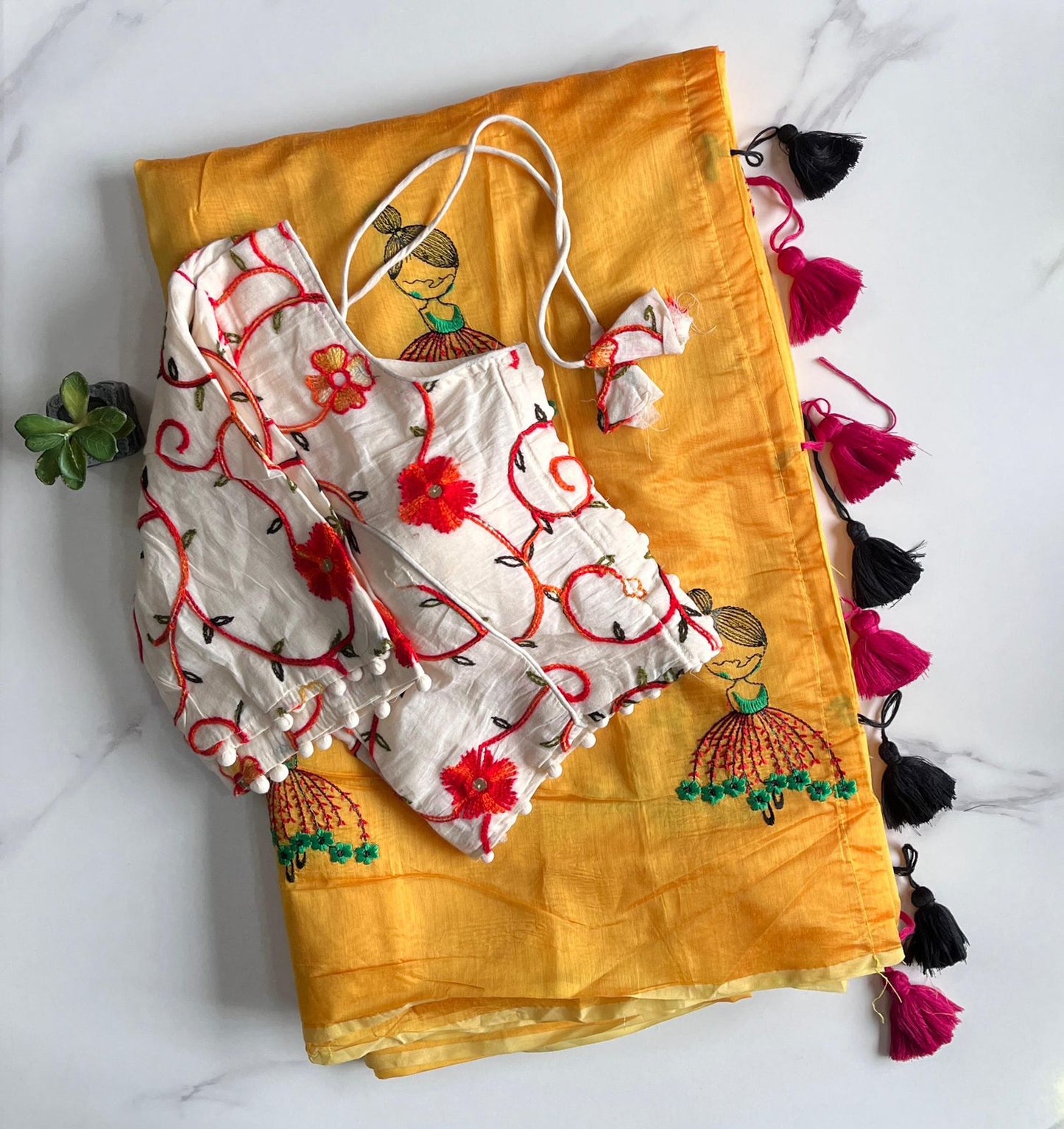 Premium chanderi saree