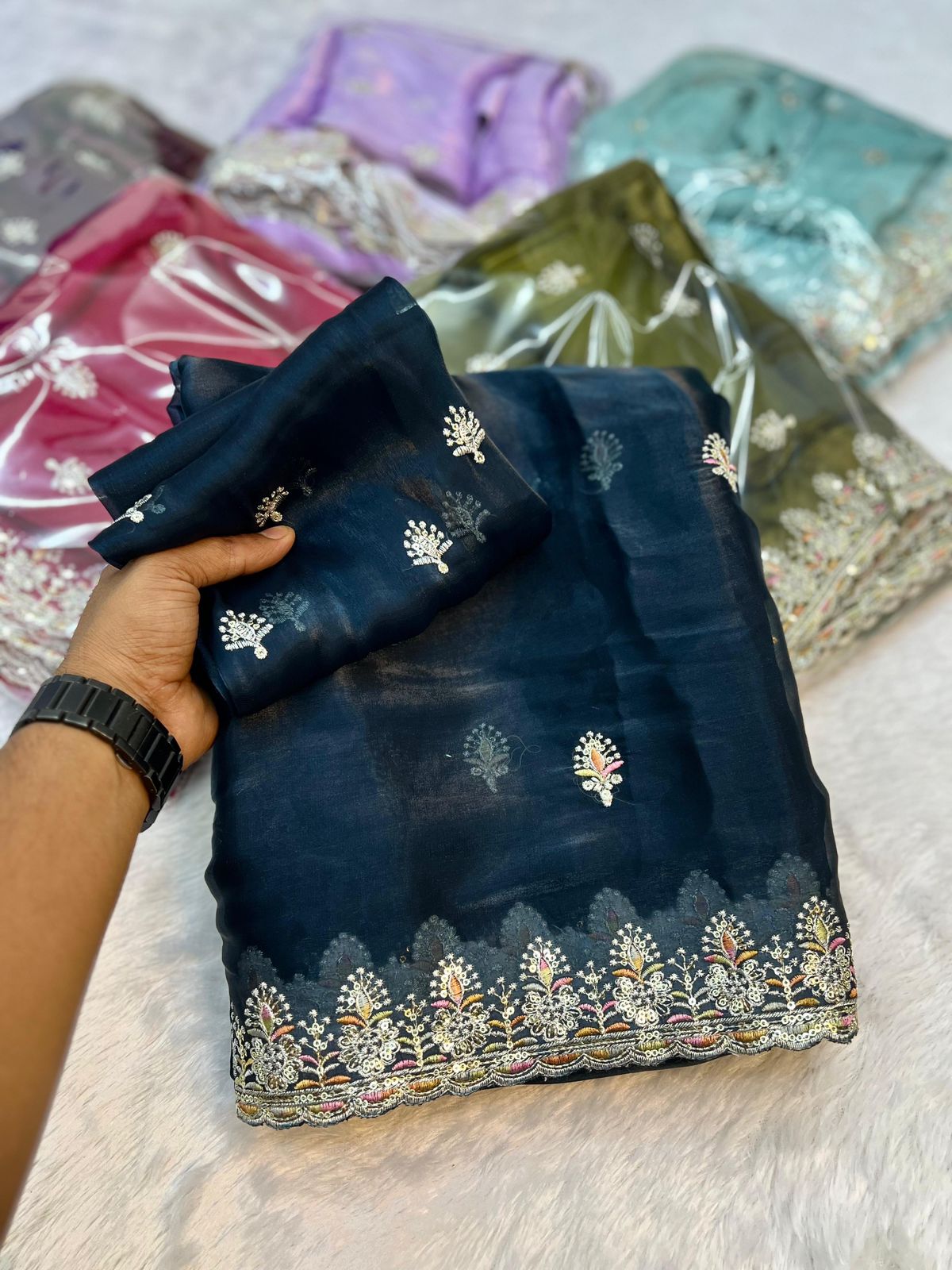 Jimmy Choo Fabric Saree