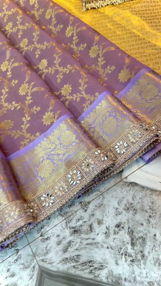 Banarasi soft best tissue fabric saree