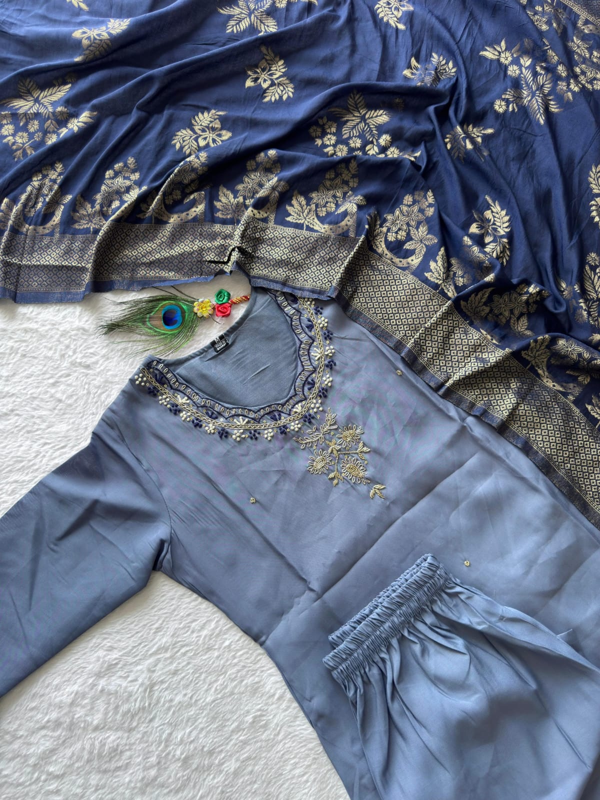 Kurti Pant Dupatta Set