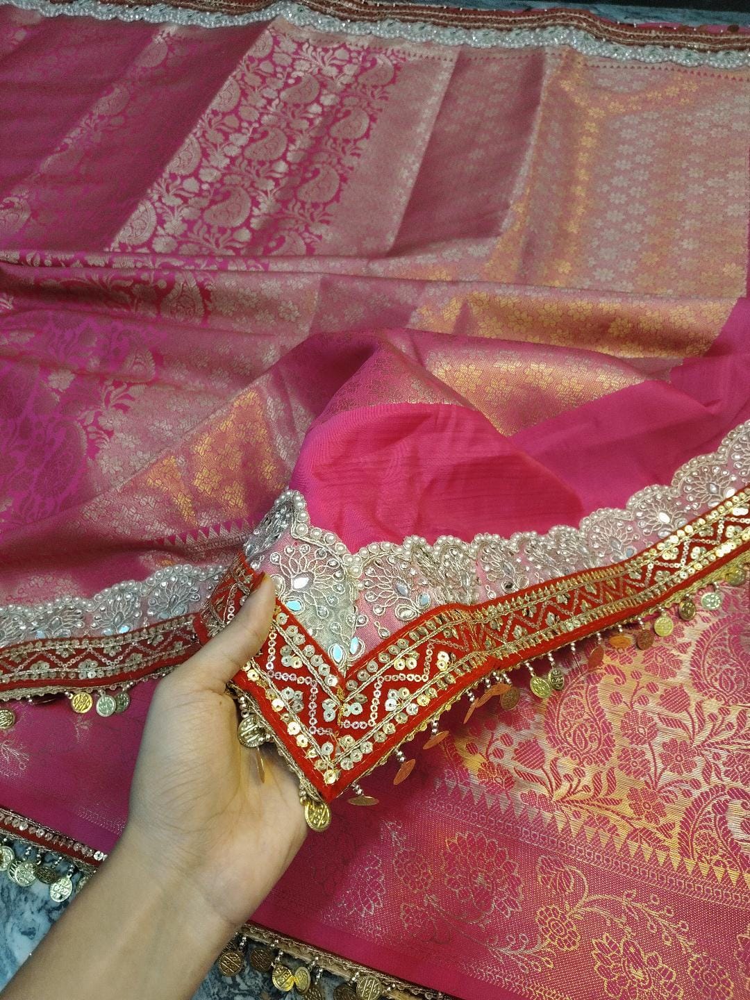 BANARASI KATAN SILK SAREE