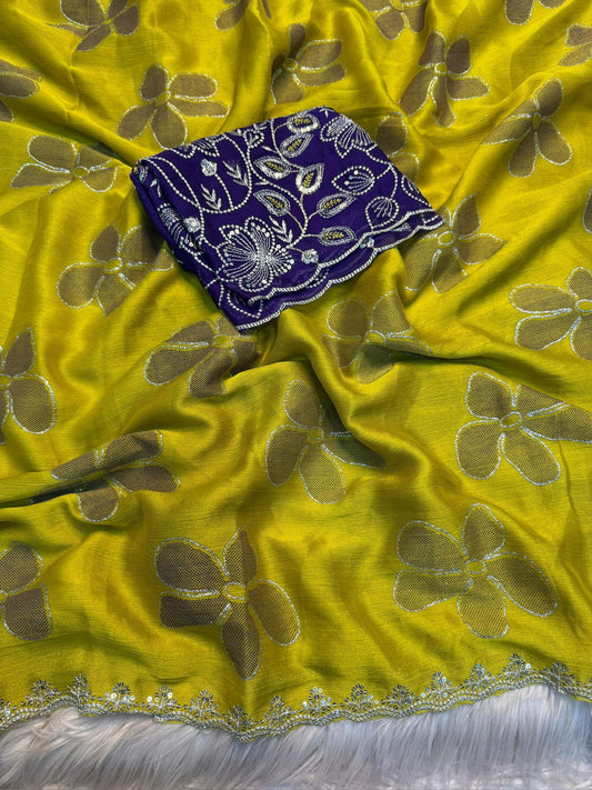 Soft Crunchy Saree