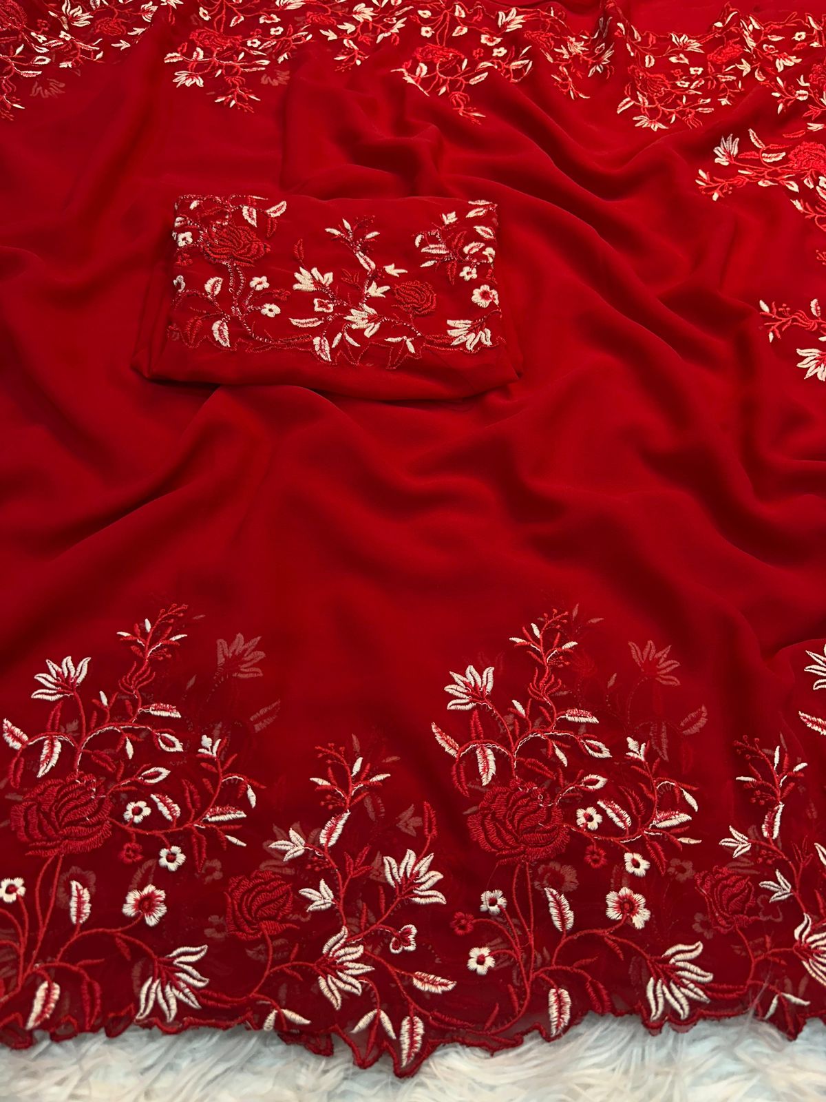 Georgette saree