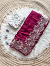 HEAVY SOFT CRUSH SILK SAREE