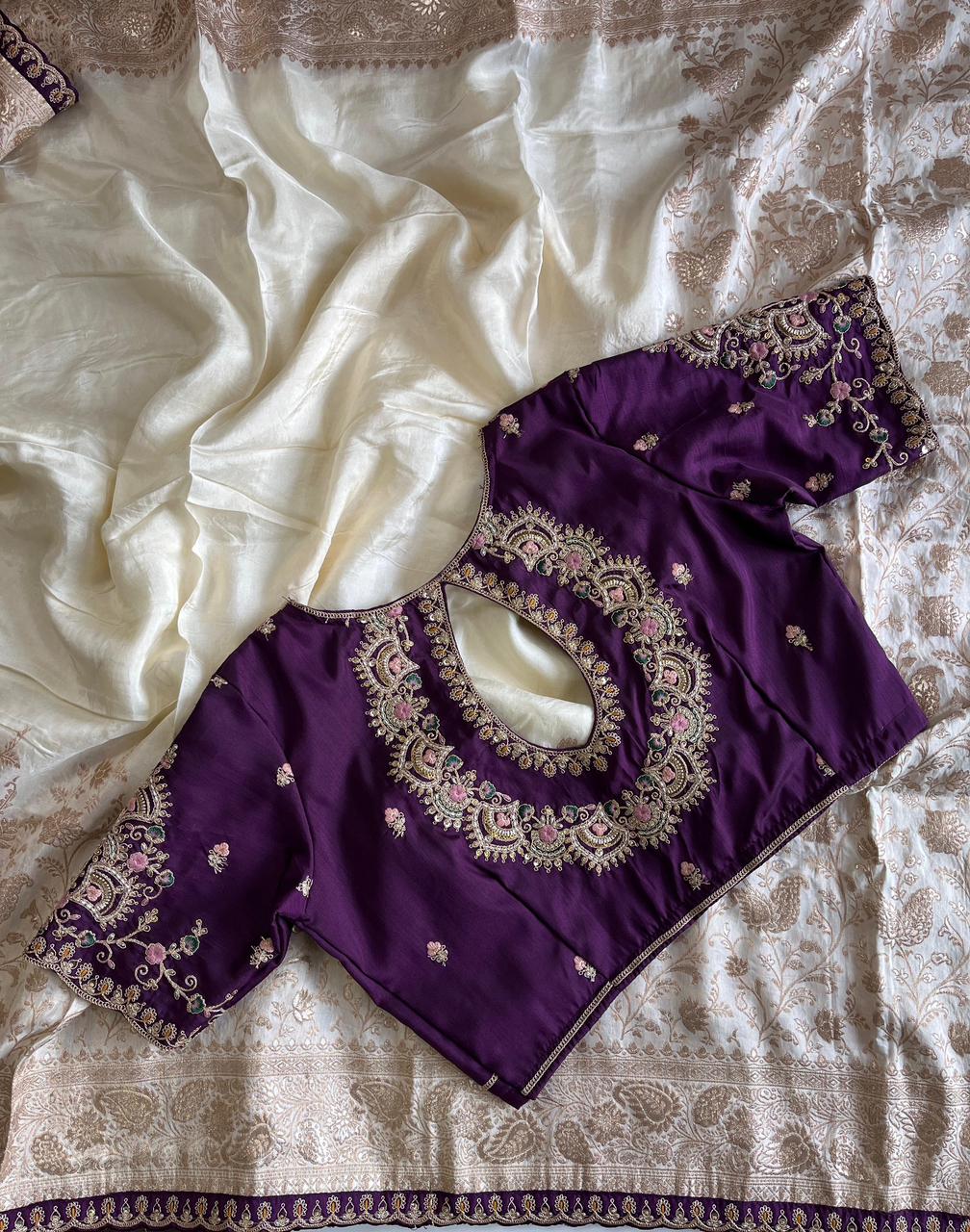 Pure Banarasi Pattu Saree