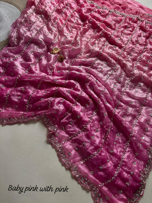 Soft Crunchy Silk Sarees