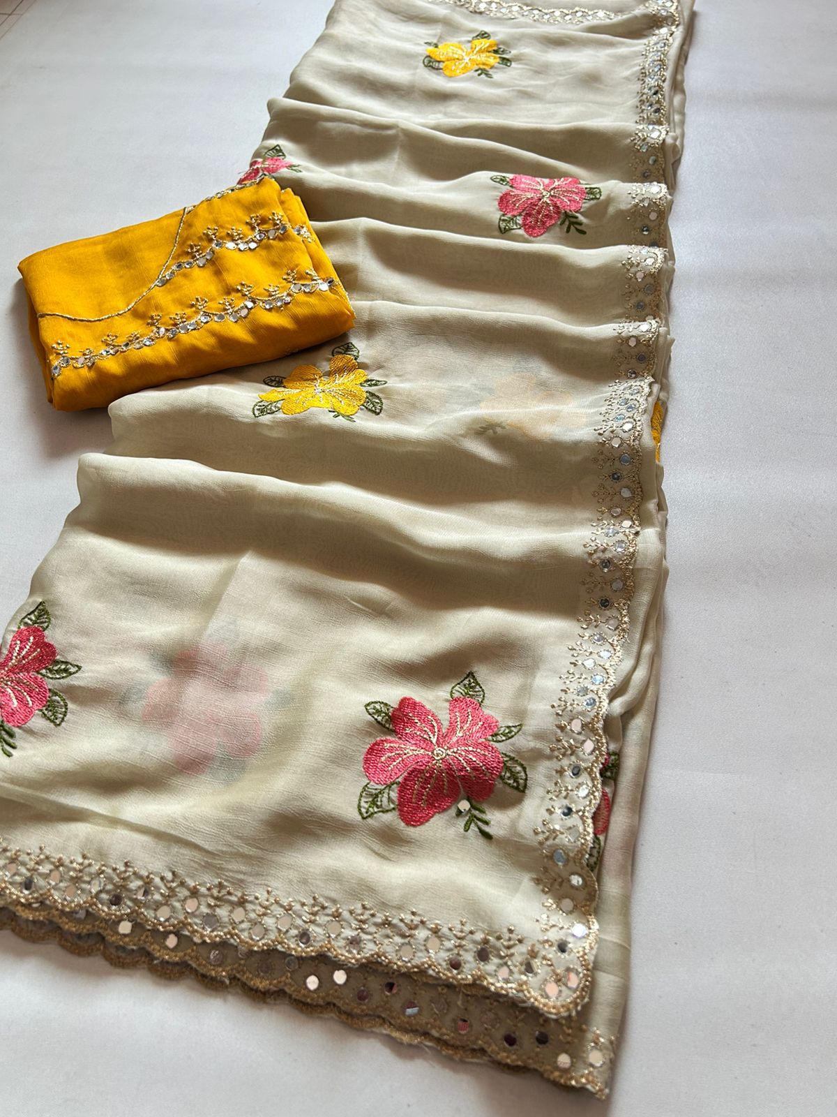 Soft Rangoli Silk Saree