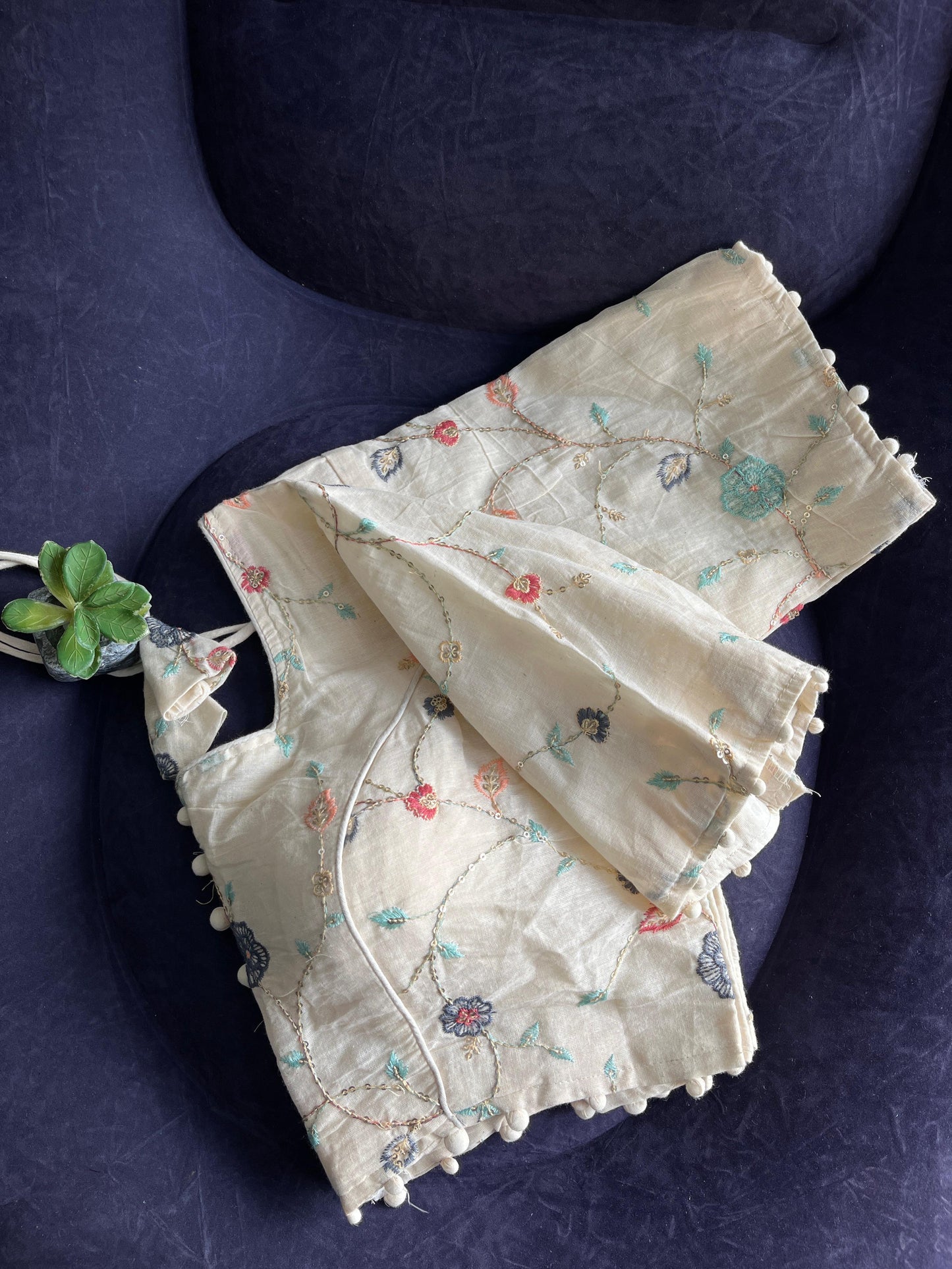 Pure Khadi Blouse