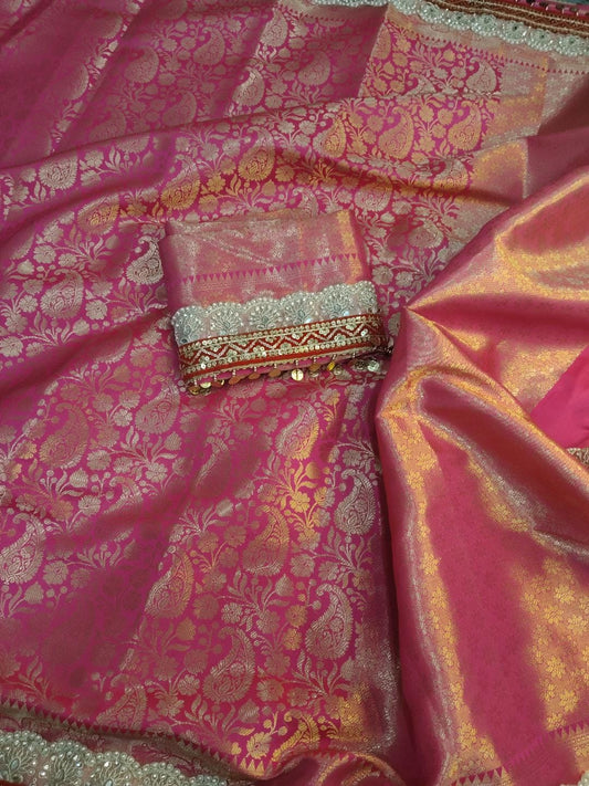 BANARASI KATAN SILK SAREE