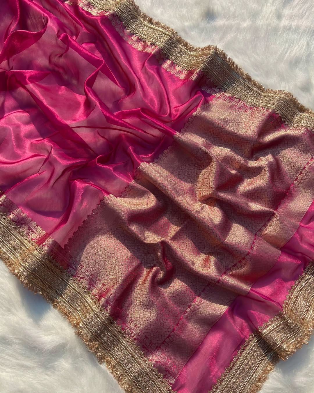BANARASI SOFT MAHARANI TISSUE SILK SAREE