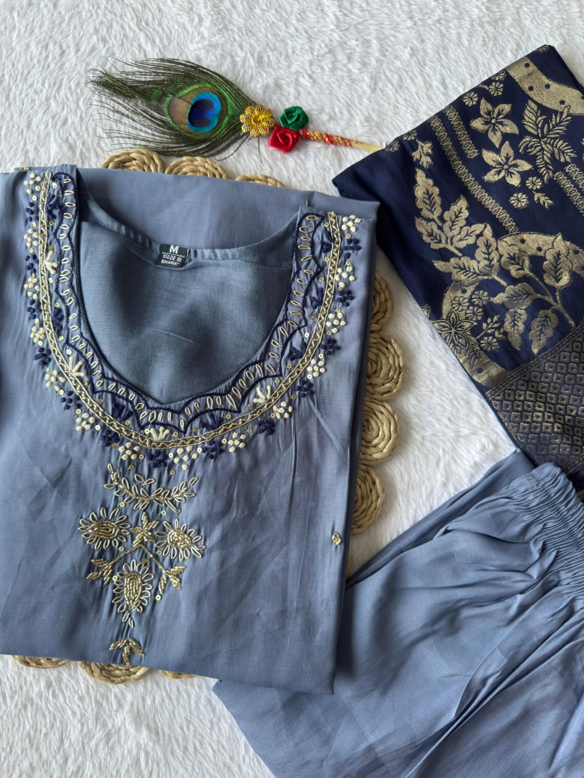 Kurti Pant Dupatta Set