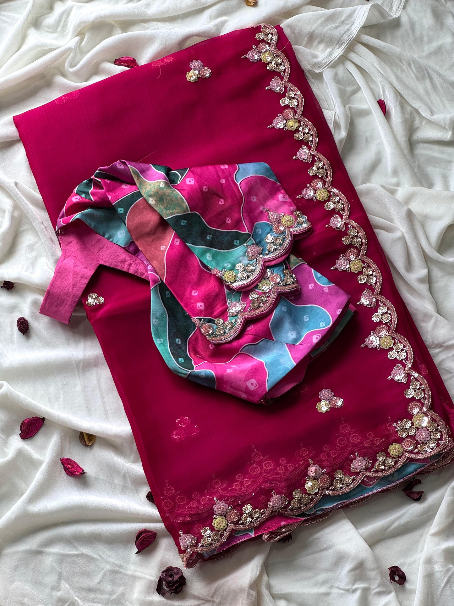 Premium tissue silk saree