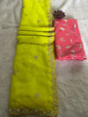 Georgette Ciffon Saree
