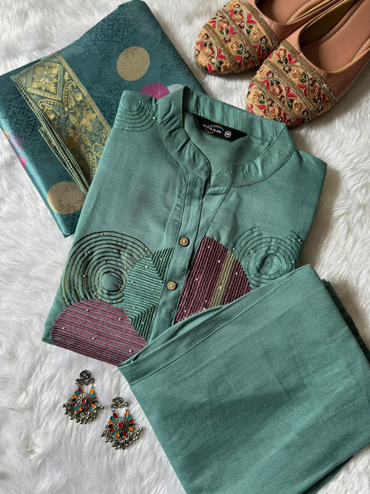 Silk Cotton Dress