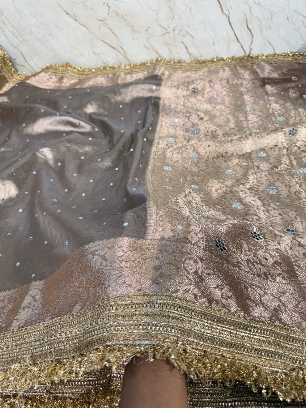 BANARASI SOFT TISSUE SILK SAREE