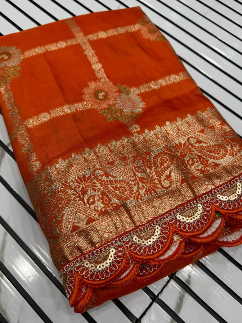 Pure Soft Russian Silk Saree