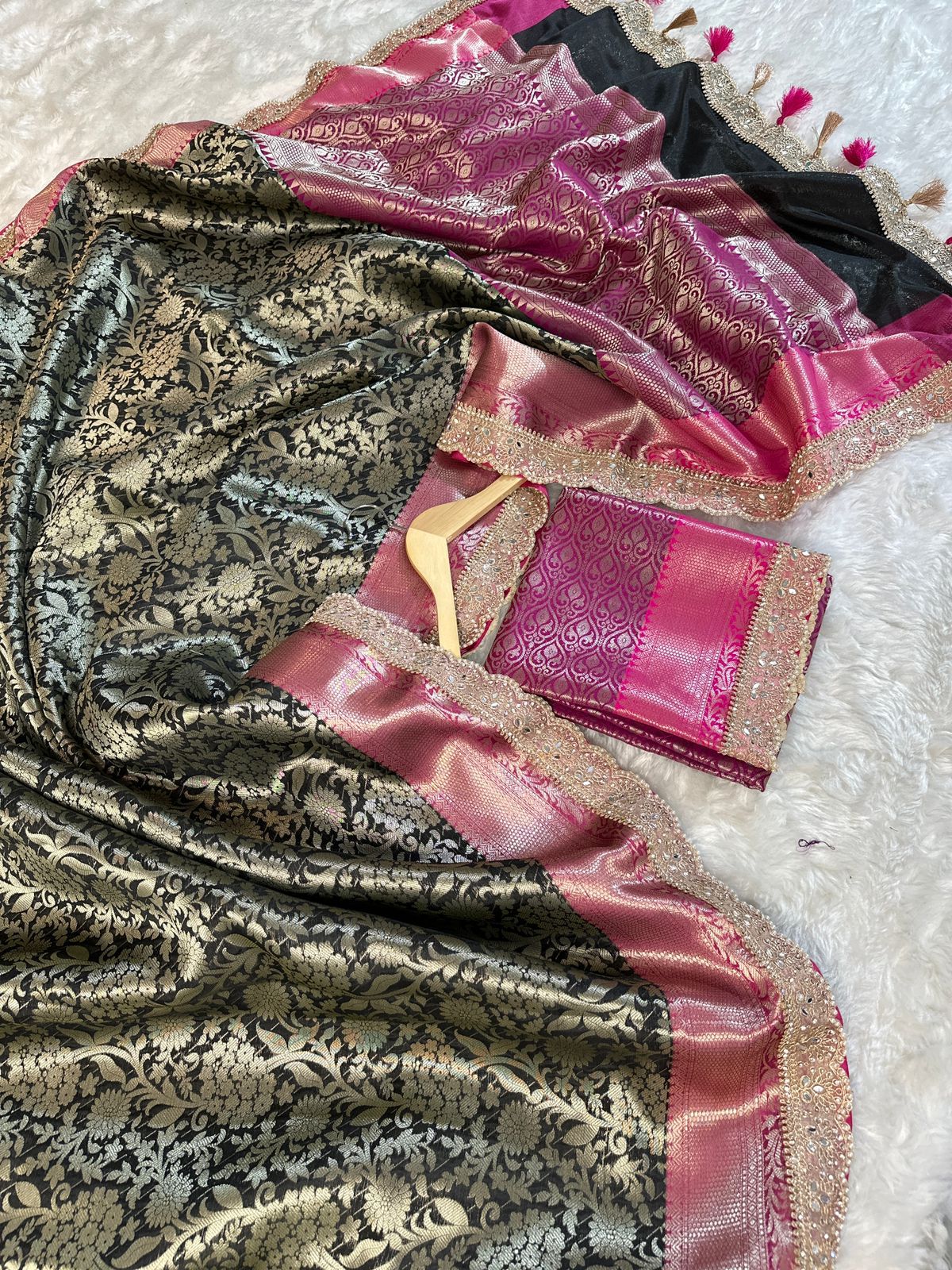 Banarasi Brocade Soft Silk Saree