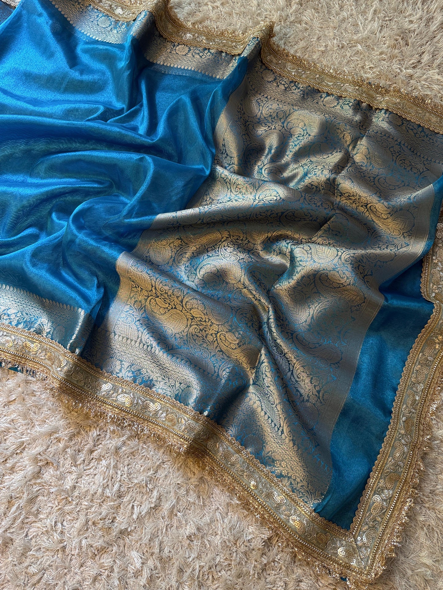 Silk Touch Zari Weave Saree