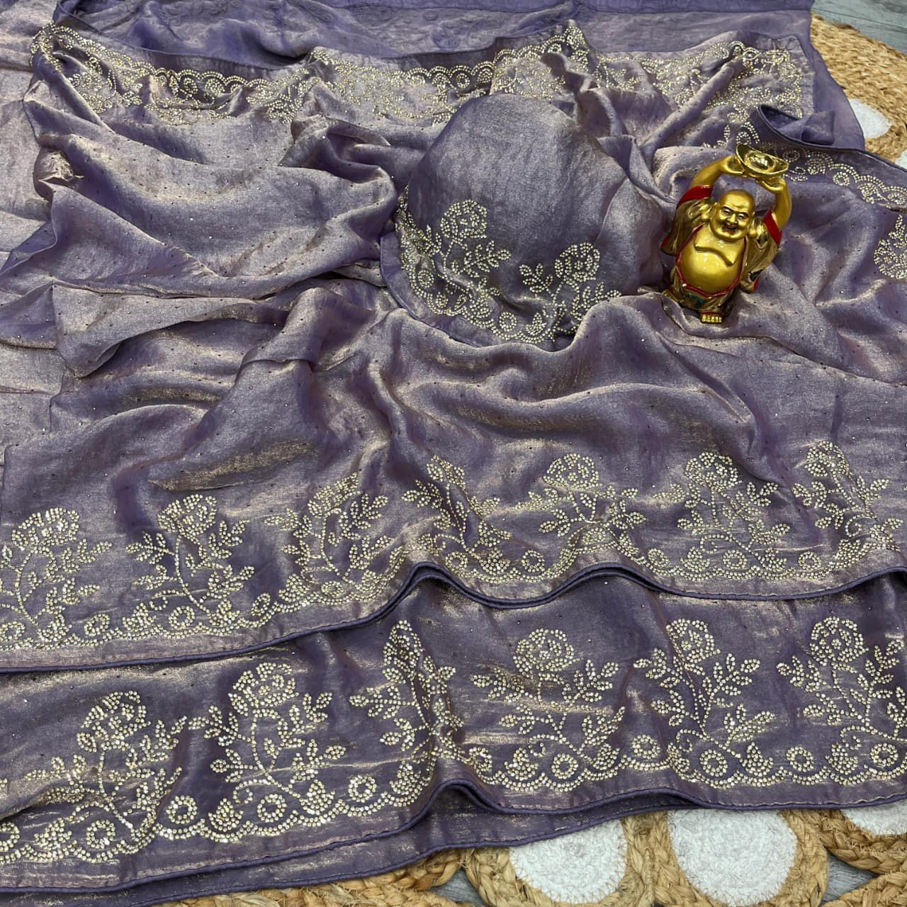 Space silk Saree