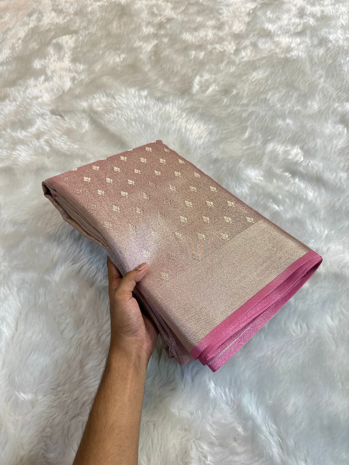 Kanjivaram Tissue Silk Saree