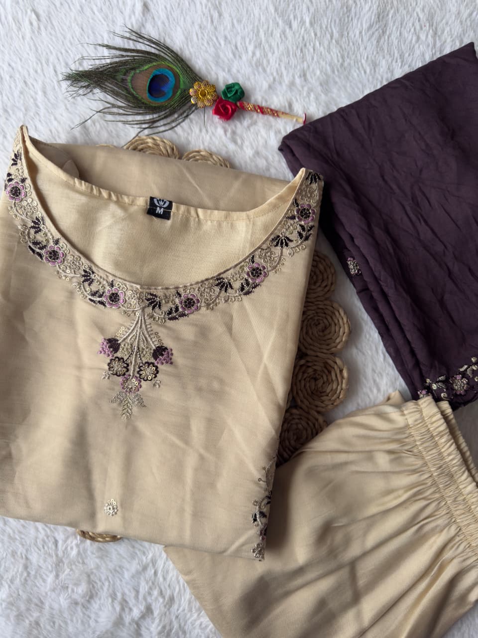 Kurti Pant Dupatta Set