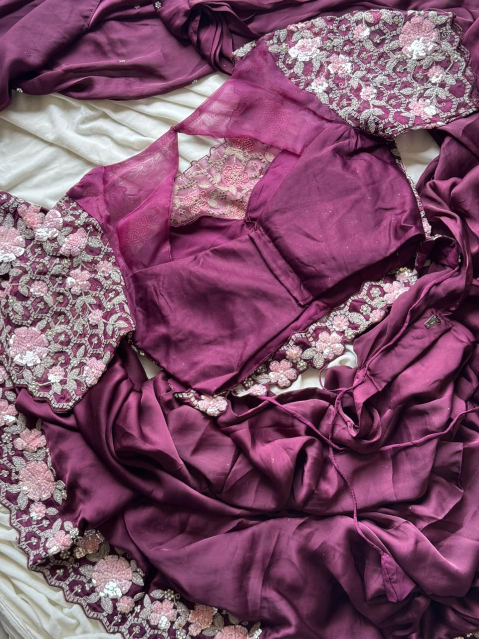 Space Silk Saree