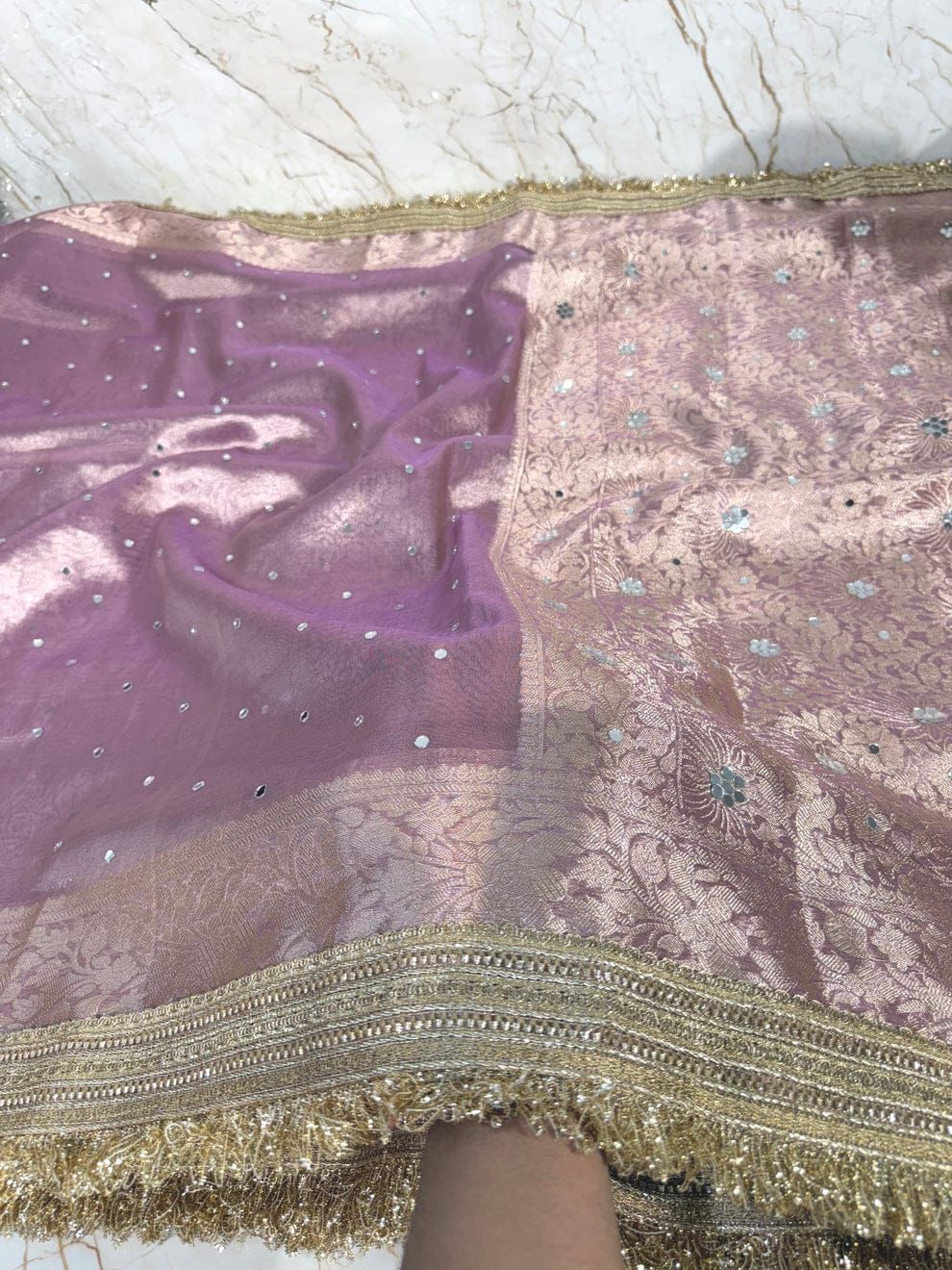 BANARASI SOFT TISSUE SILK SAREE