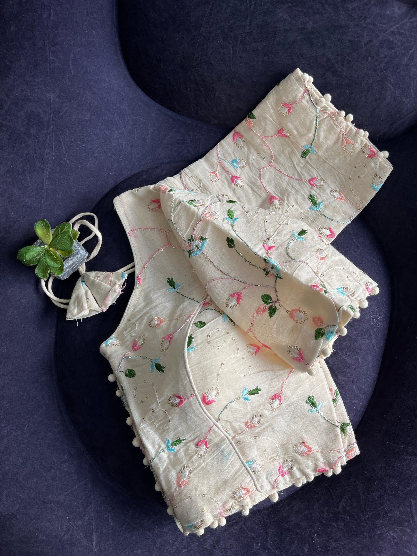 Pure Khadi Blouse