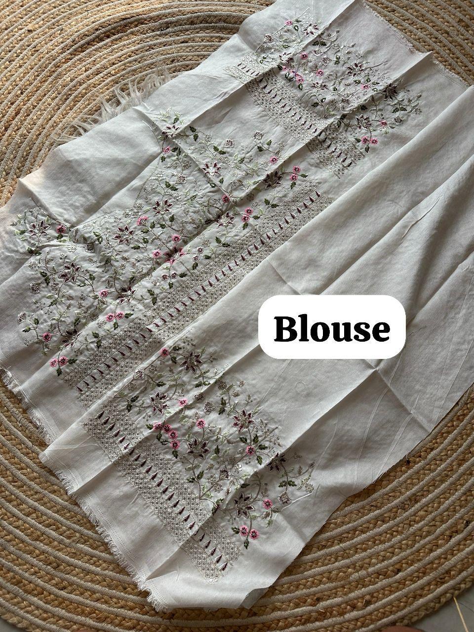 HEAVY SOFT CRUSH SILK SAREE