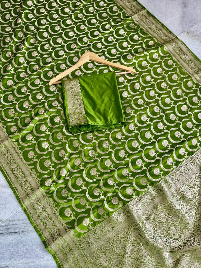 BANARASI SOFT MASHRU KATAN SILK SAREE