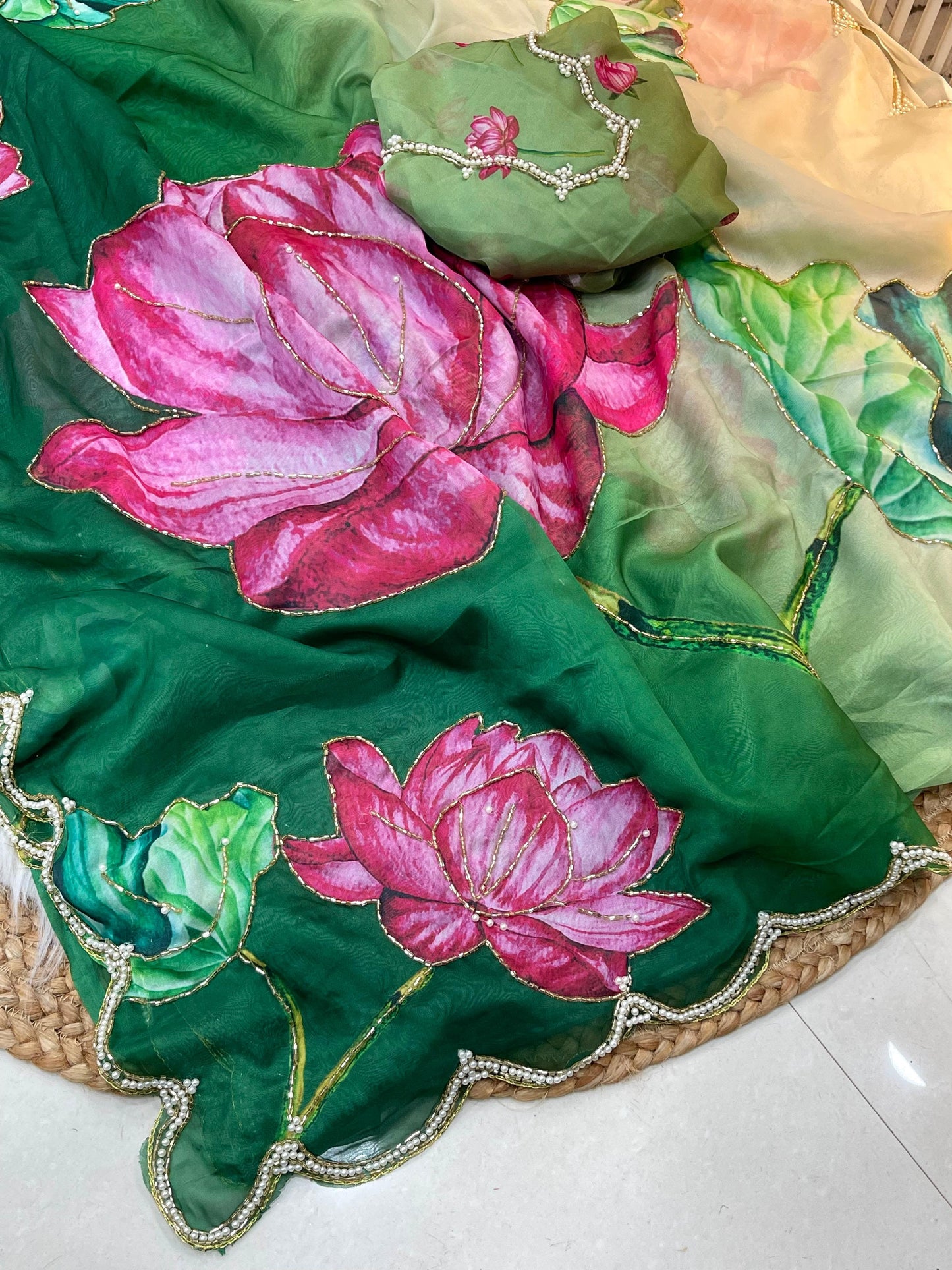 Pure Soft Teby Silk Saree