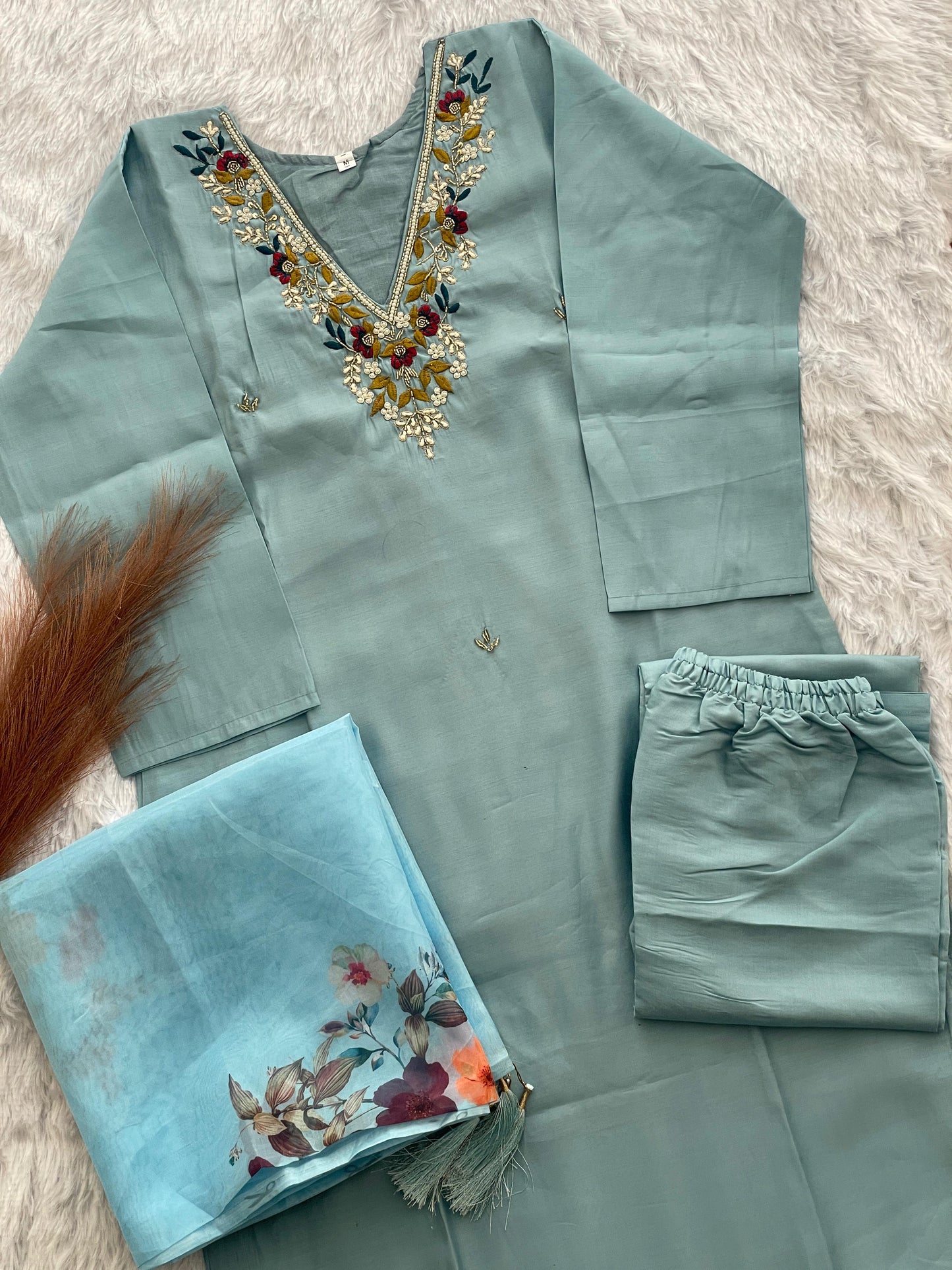 Kurti Pant Dupatta Set