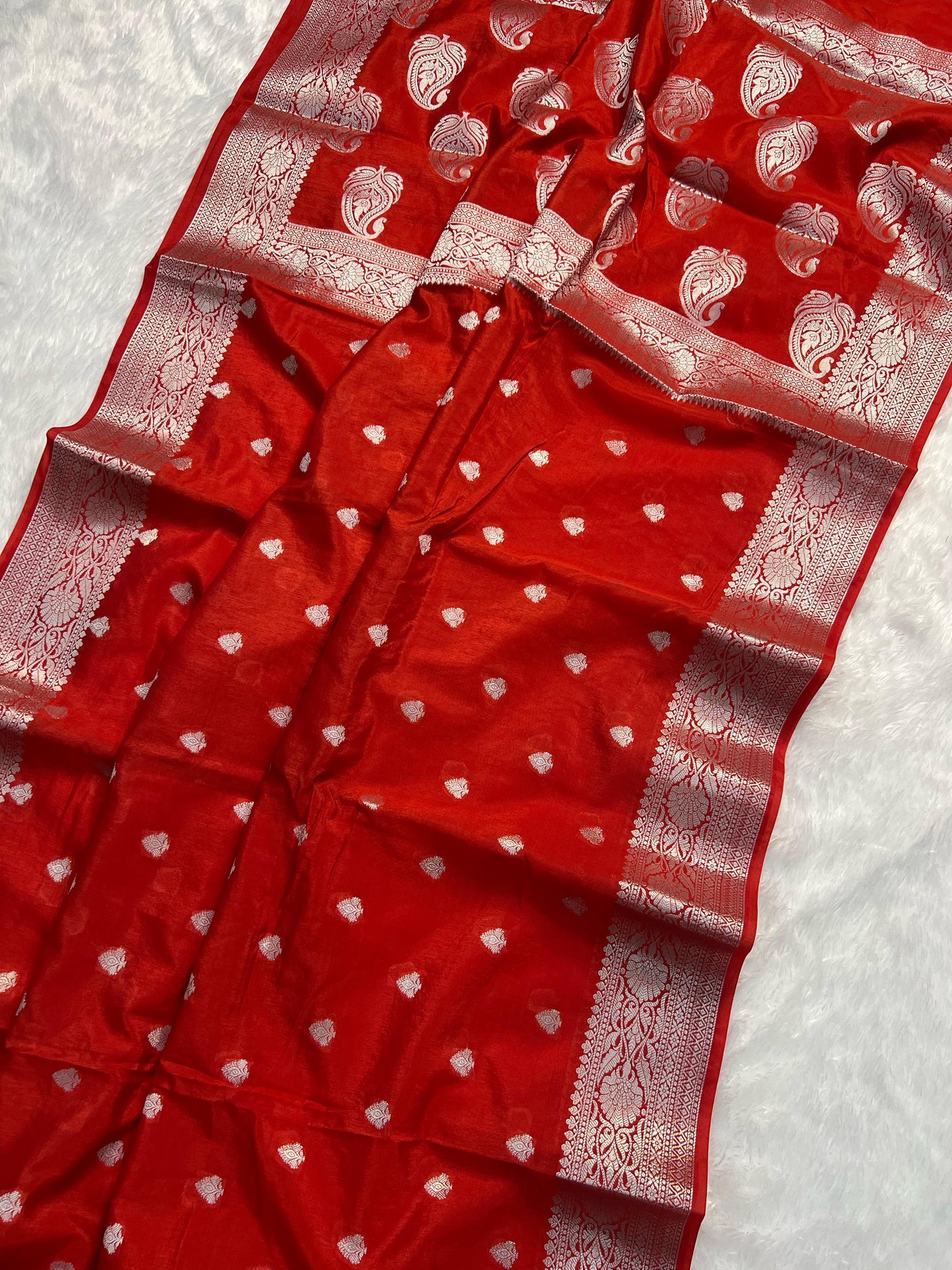 Banaras Semi Georgette Saree