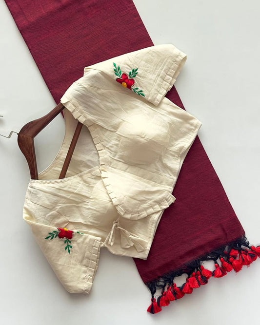 Khadi Cotton Saree