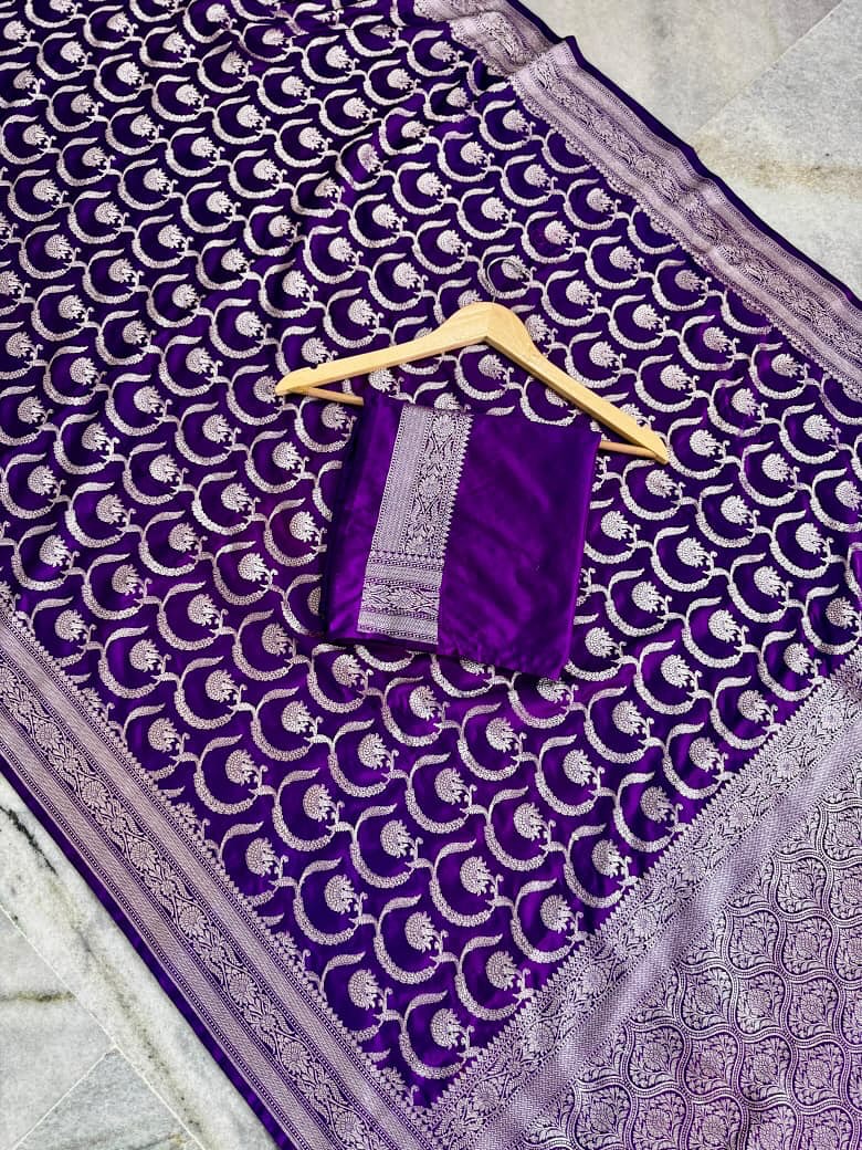 BANARASI SOFT MASHRU KATAN SILK SAREE