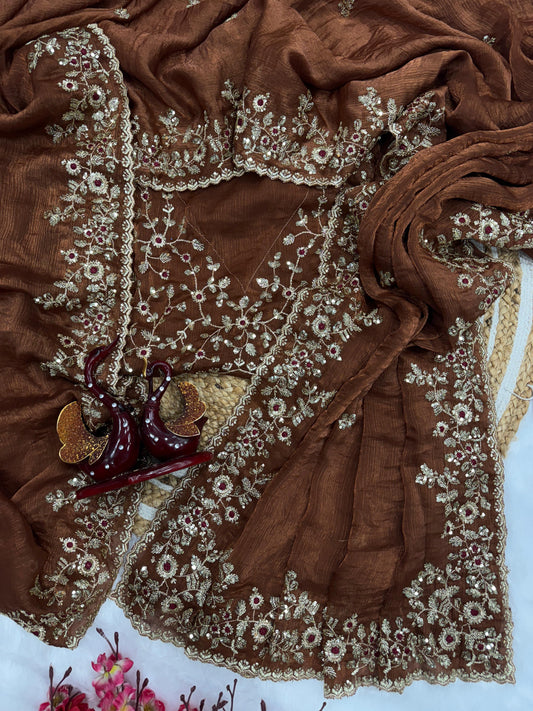 Chiffon Saree