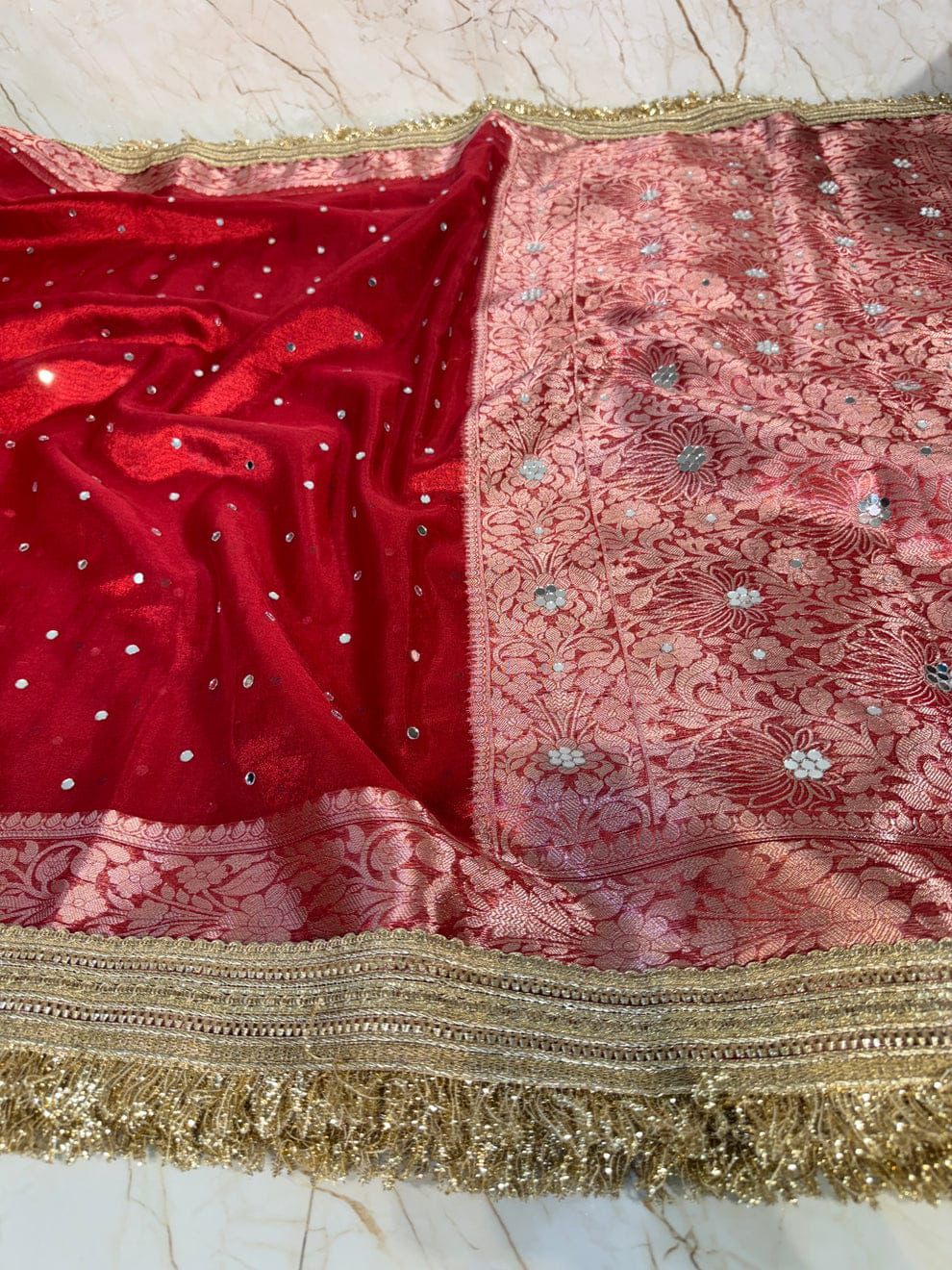 BANARASI SOFT TISSUE SILK SAREE