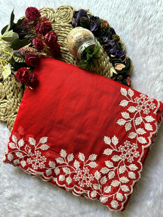 Premium Soft Chanderi Cotton Saree