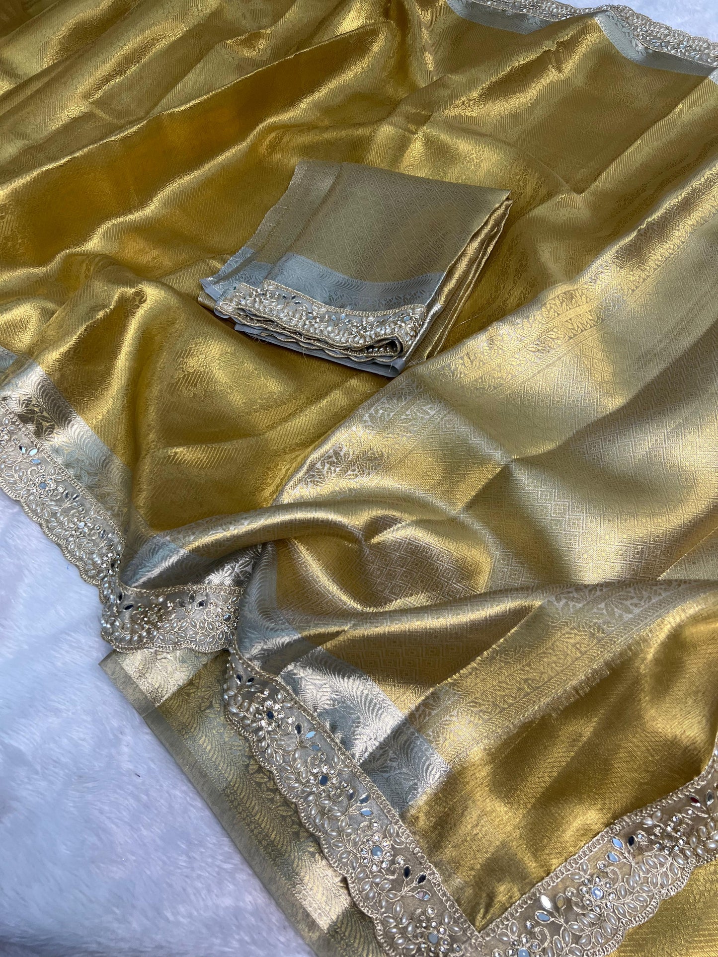 Premium Kanjivaram Tissue Saree