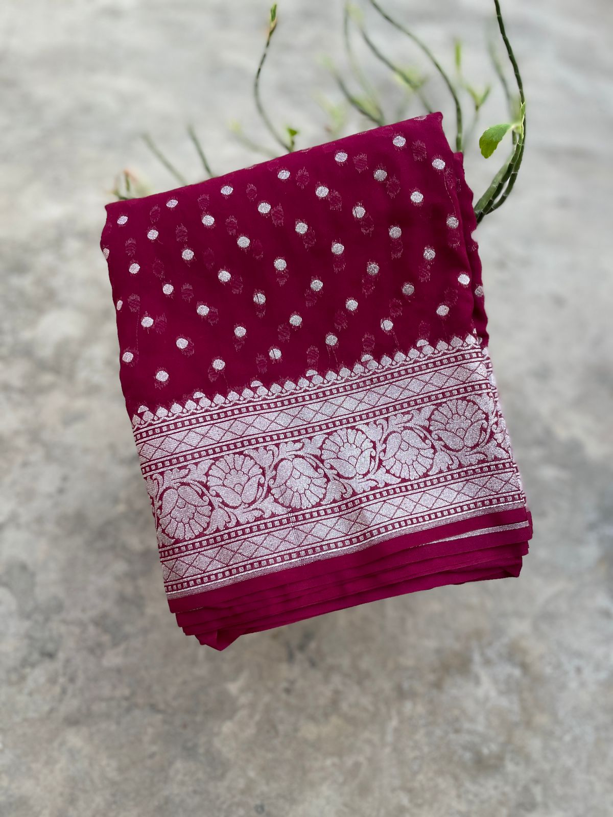 Banaras Handloom Katan Silk Saree