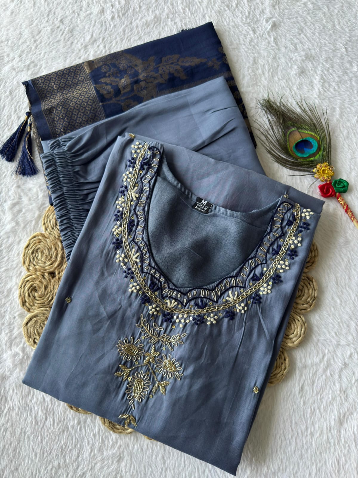 Kurti Pant Dupatta Set